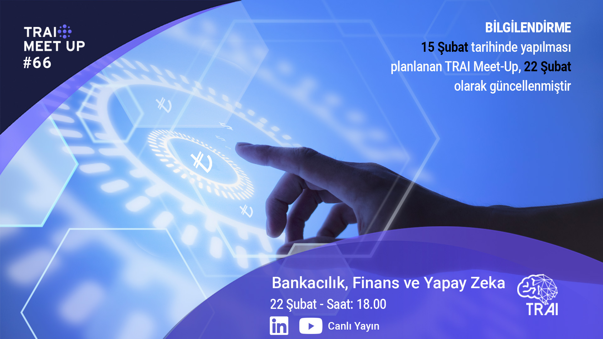 66. TRAI Meet-Up’ın Konusu Bankacılık, Finans ve Yapay Zeka Oldu