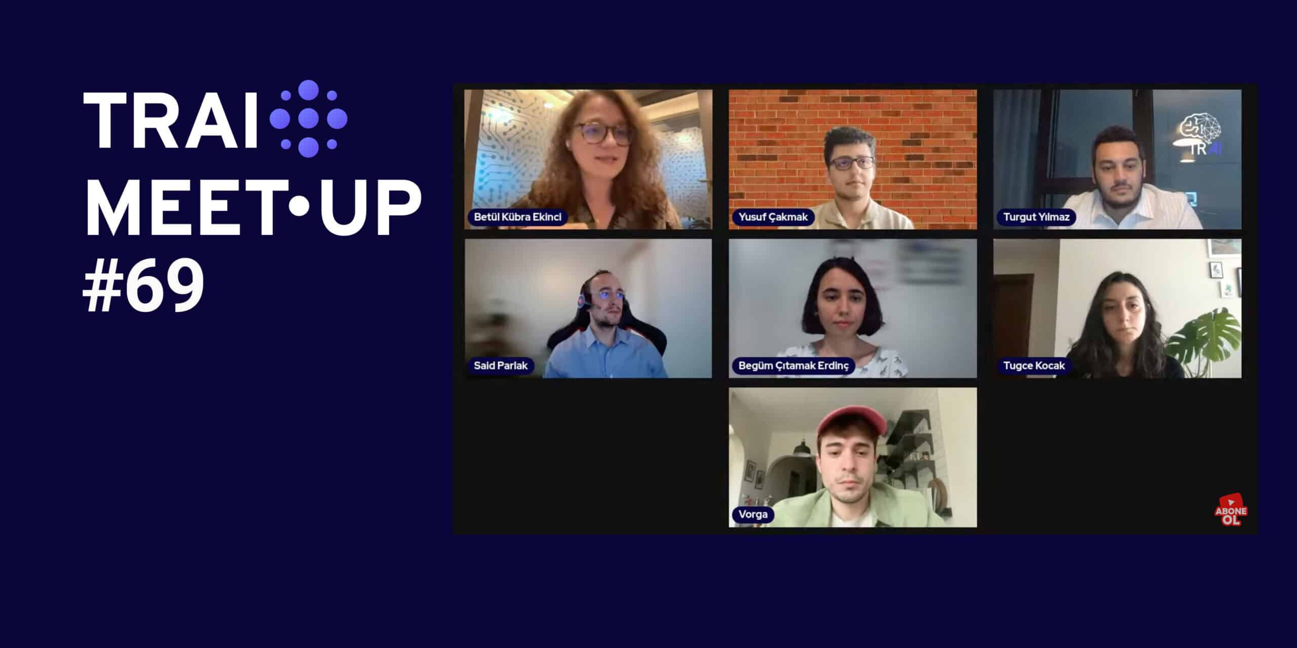 69. TRAI Meet-Up’ın Konusu “Doğal Dil İşleme & Güncel Senaryolar” Oldu
