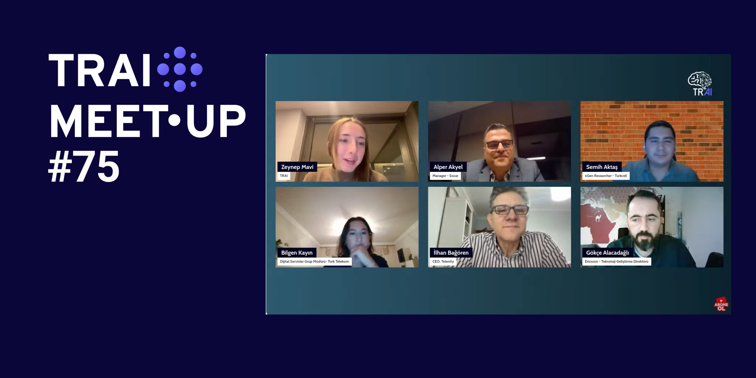 75. TRAI Meet-Up’ta 5G/6G & Yapay Zekâ Konusu İşlendi