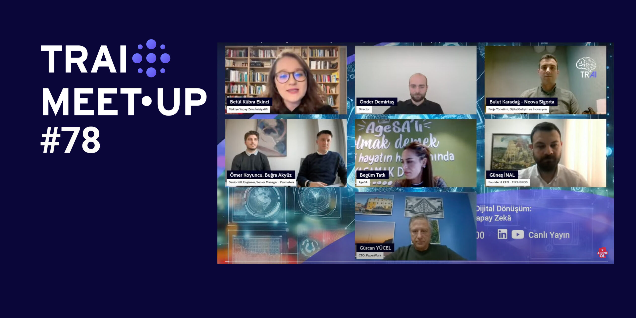 78. TRAI Meet-Up’ta Sigortacılıkta Dijital Dönüşüm: Insurtech ve Yapay Zekâ Konusu İşlendi